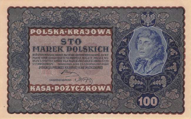 100 Marek Polen p27 1919